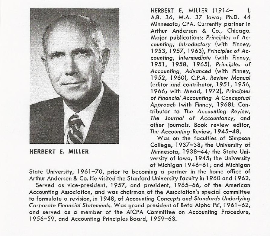 Herbert E. Miller