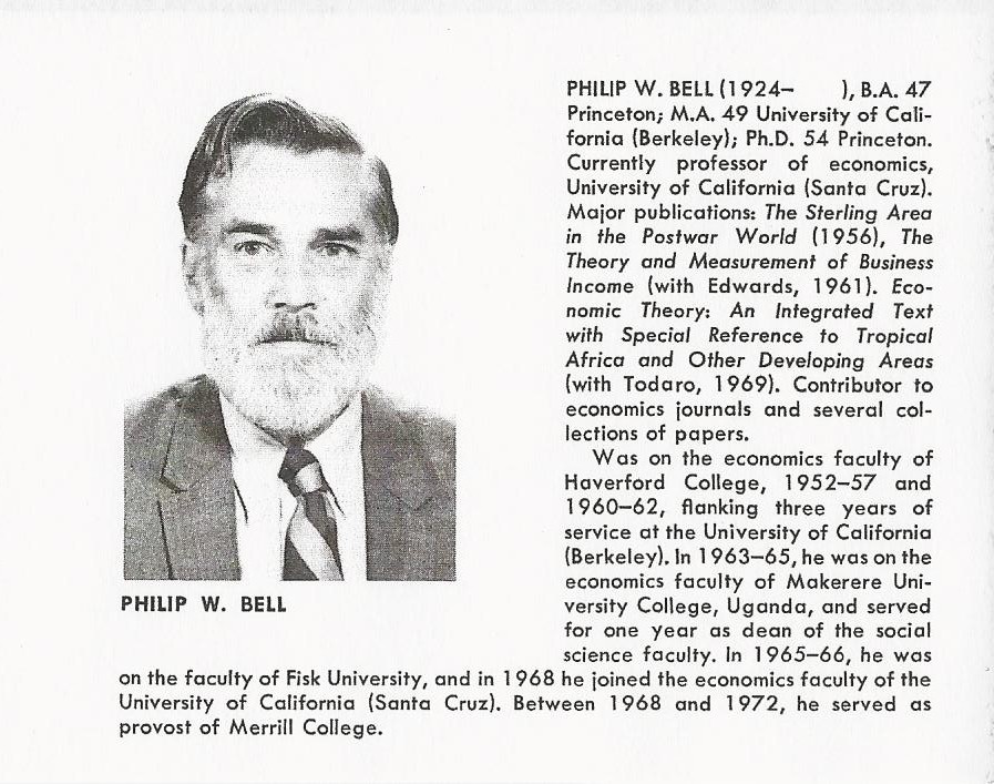 Philip W. Bell