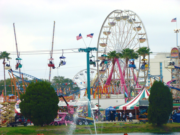 Ferris Wheel Florida State Fair Tampa Florida