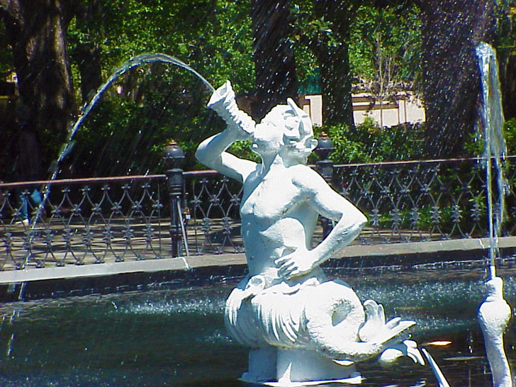 Forsyth Park Fountain Savannah Georgia