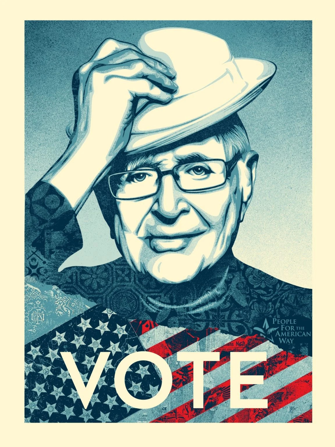 Shepard Fairley Vote Poster