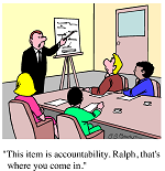 Cartoon about accountability