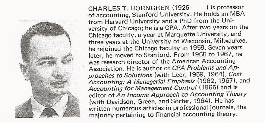 Charles T. Horngren