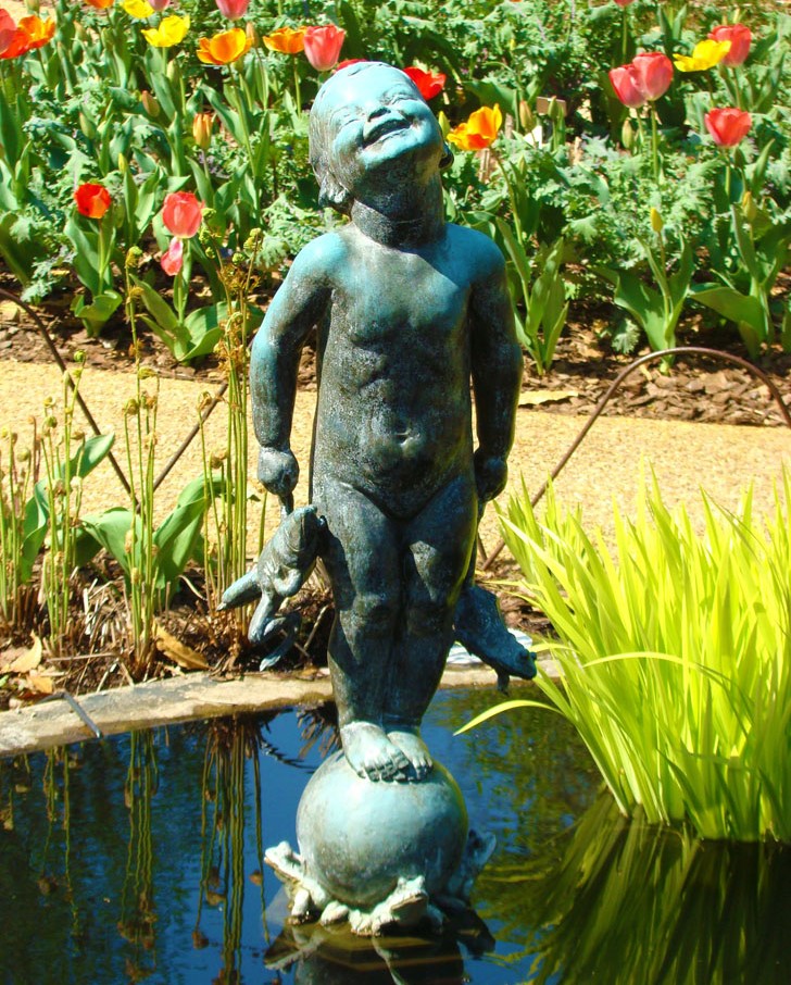 Atlanta Botanical Garden Frog Boy