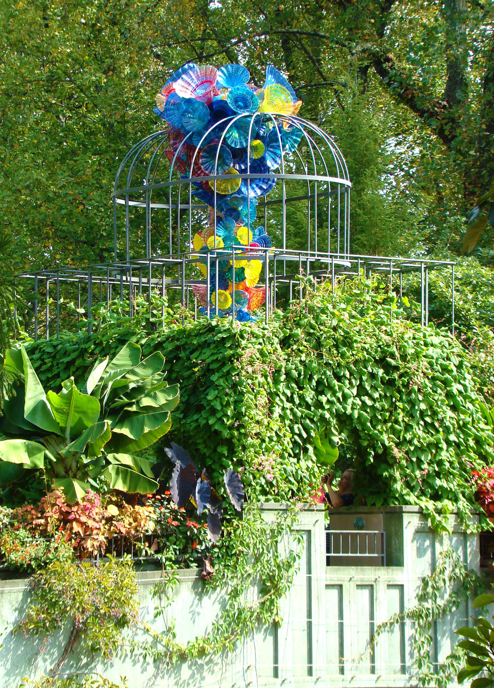 Chihuly Glass Children's Garden Entrance Atlanta Botanical Garden