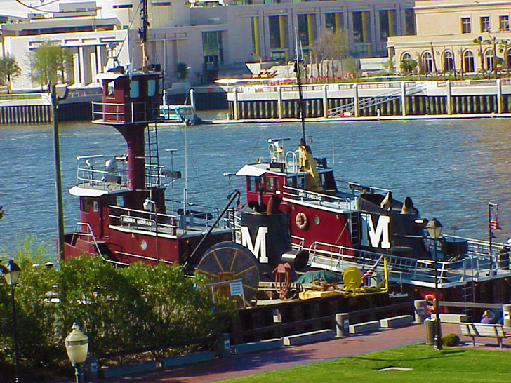 Tug Boats Savannah River Savannah Georgia
