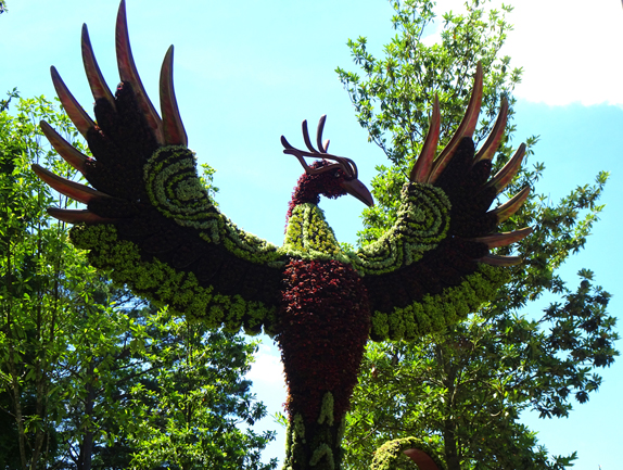 Phoenix sculpture
