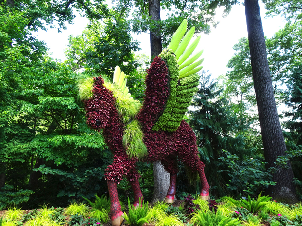 Pegasus sculpture