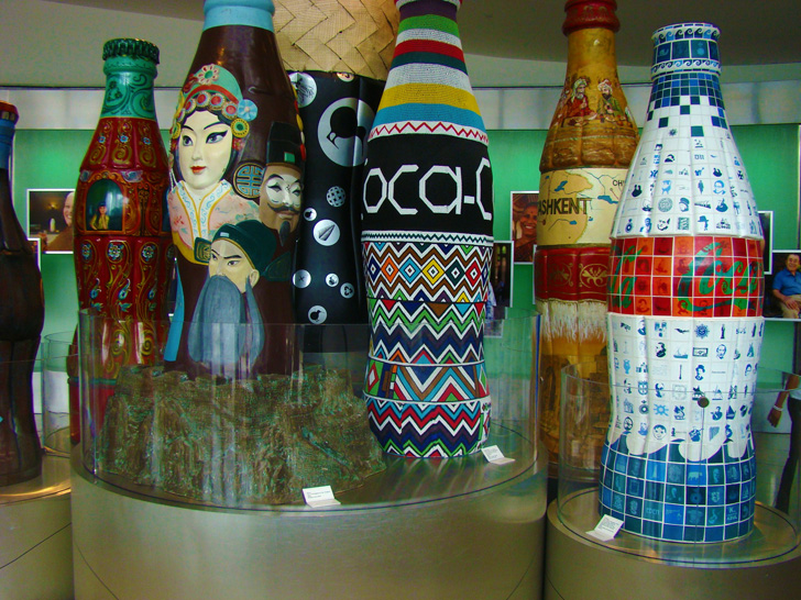 Coke Museum Atlanta Coke Bottle Art