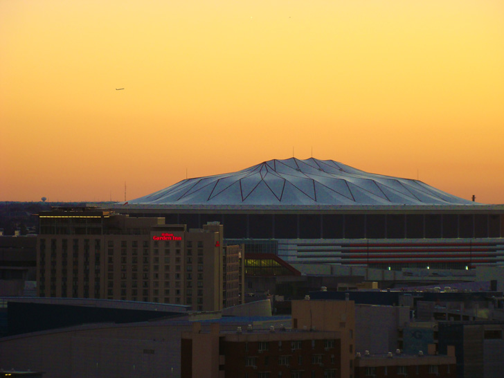 The Georgia Dome Atlanta
