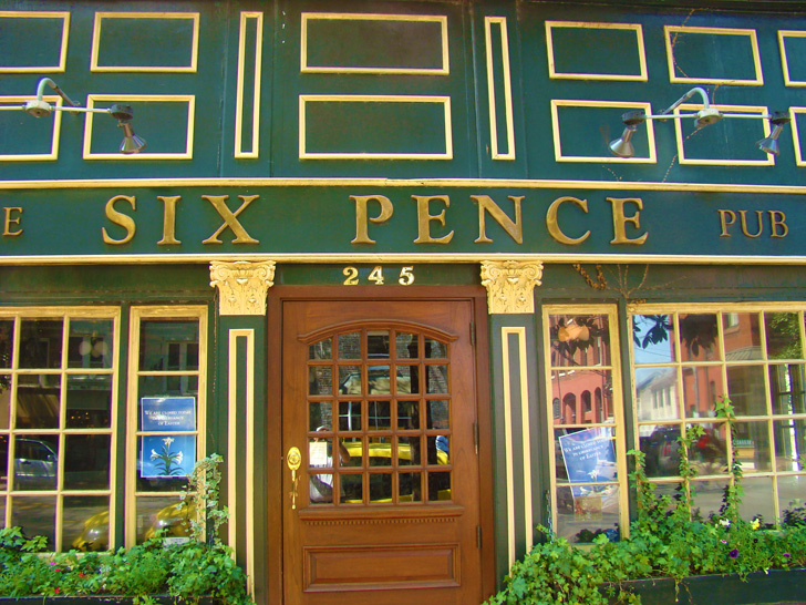 The Six Pence Pub Savannah Georgia