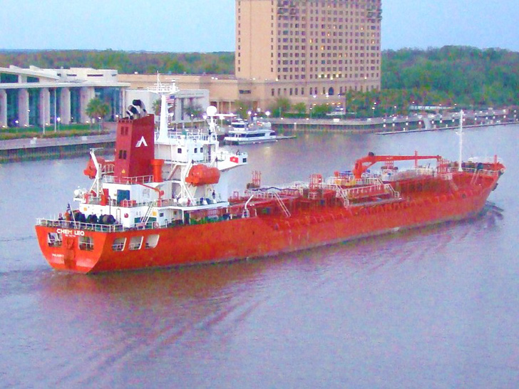Ship on the Savannah River Savannah Georgia