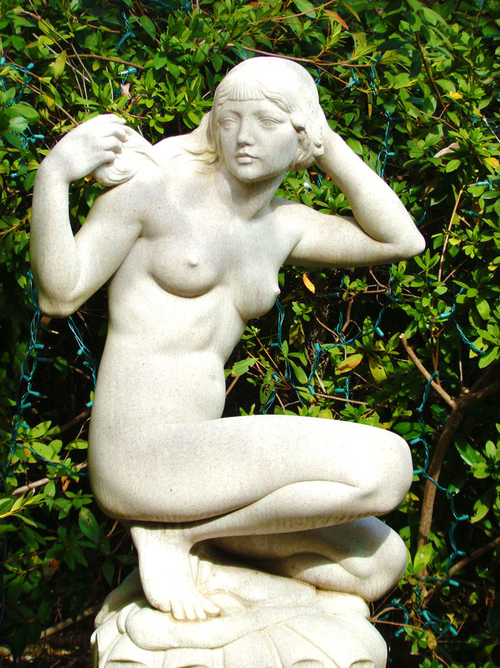 Brookgreen Gardens Girl in Stone