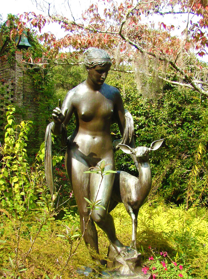 Brookgreen Gardens Nymph and Fawn - 1922