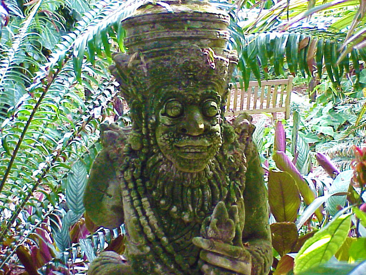 Sculptured Planter Selby Gardens Sarasota Florida