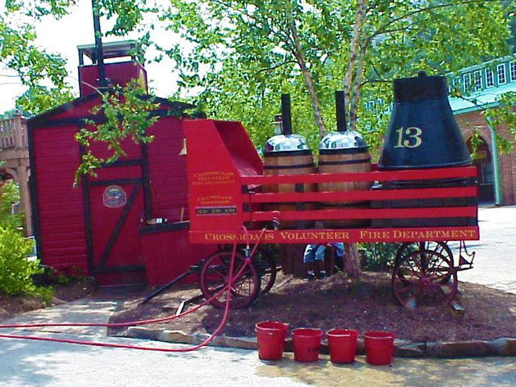 Stone Moutain Atlanta Old Fire Wagon