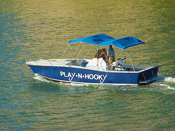 Play-n-Hooky in Boca Ciega Bay St. Petersburg Florida