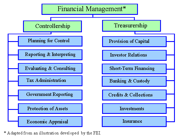 Financial Management - Controllership and Treasurership Functions Compared
