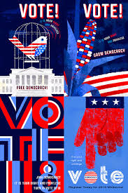 Shepard Fairey Vote Poster