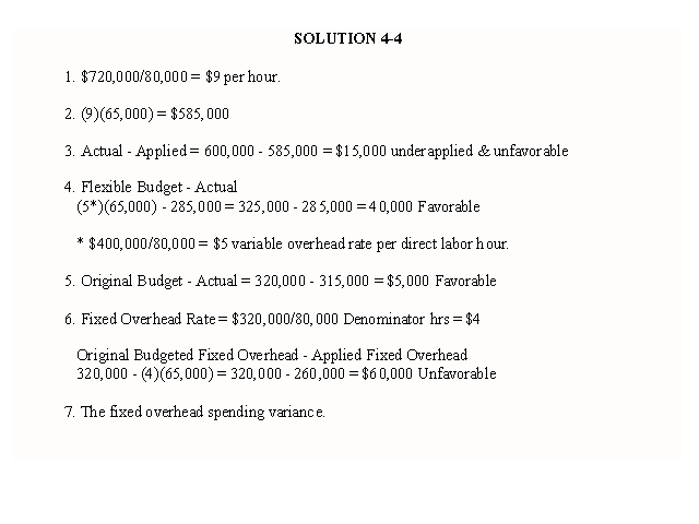 Solution 4-4